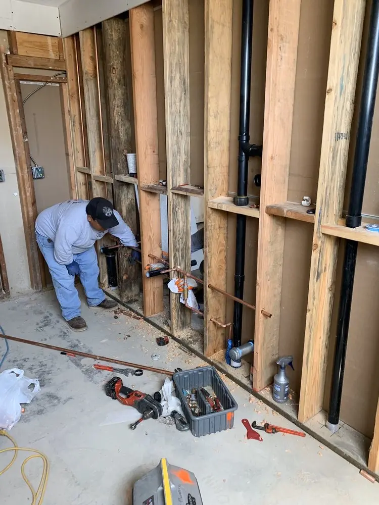 Commercial rough-in plumbing for Water Heater Replacement in North Elba